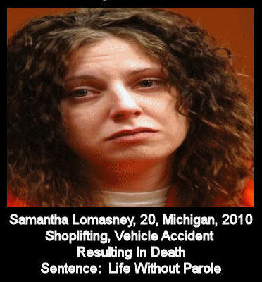 Samantha Lomasney sentenced to Life Without Parole
